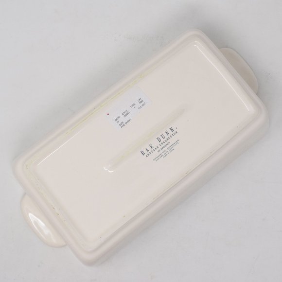 Rae Dunn Loaf Bake Pan Baking Dish Ceramic New - Picture 2 of 11